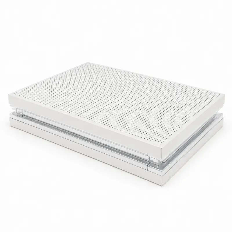 Insulated cleanroom panel